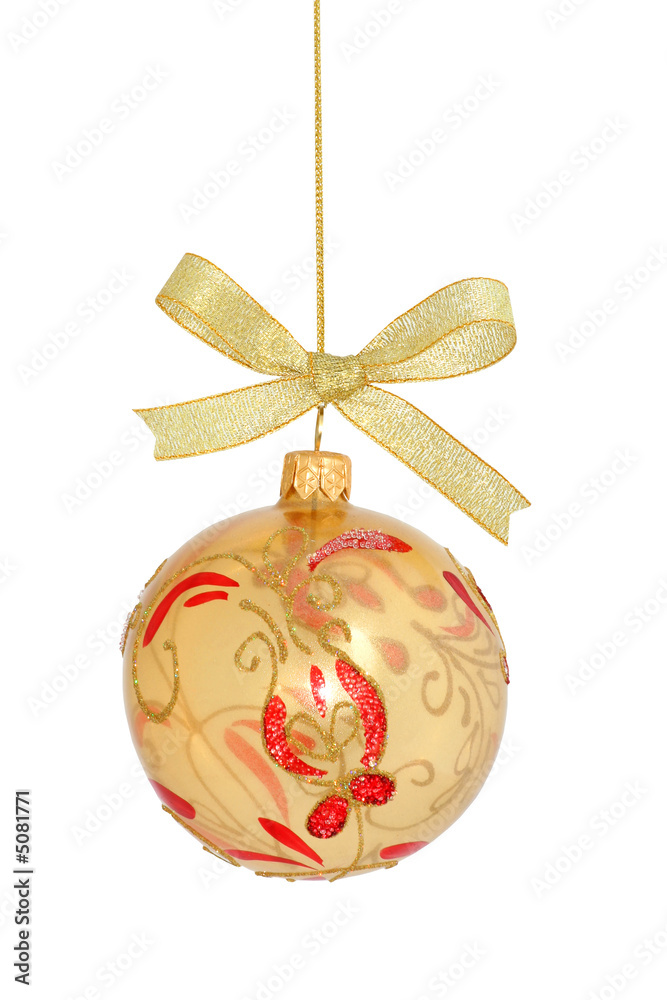 Christmas Ball Series / isolated / hand made clipping path inclu Christmas Ball Series / isolated / hand made clipping path inclu