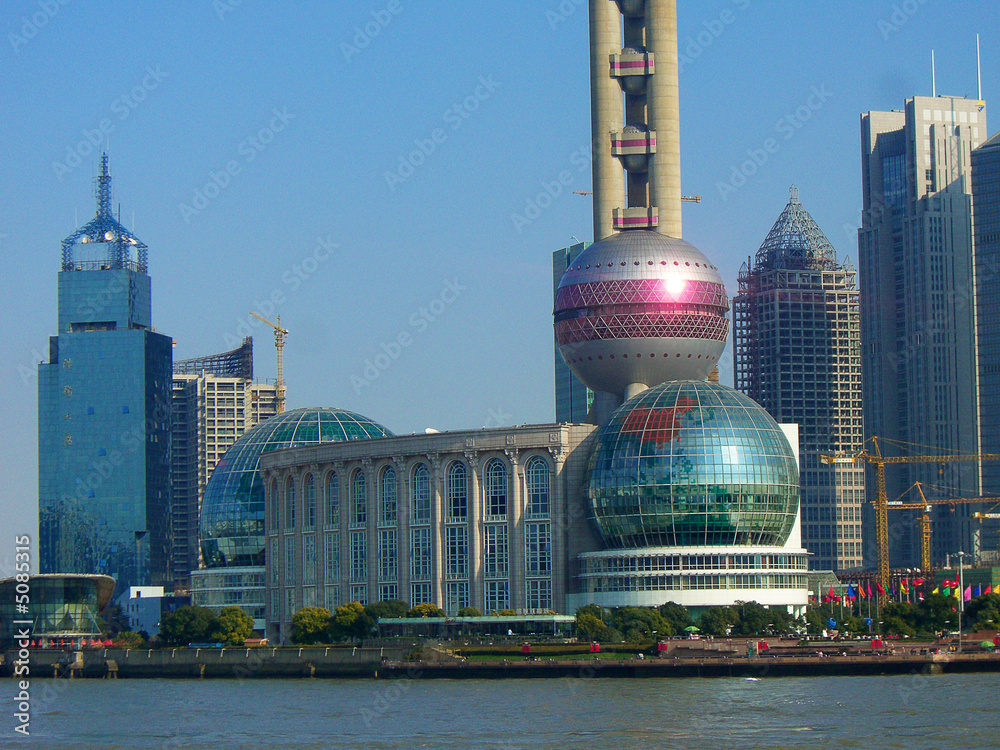 Obraz premium Shanghai - Pudong close-up
