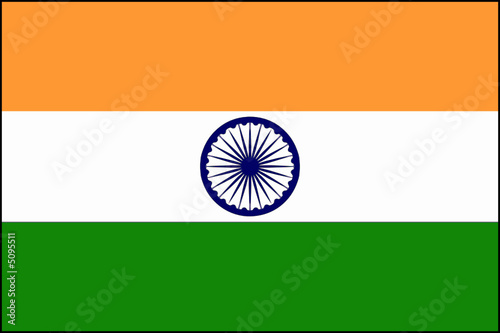Drapeau de l'Inde