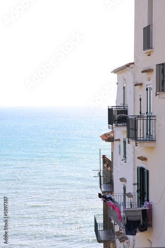 Obraz na plátně terrazzi sul mare