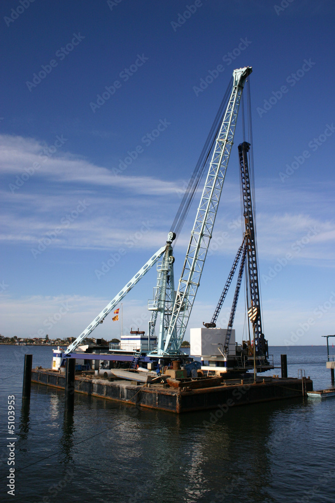 Construction Barge
