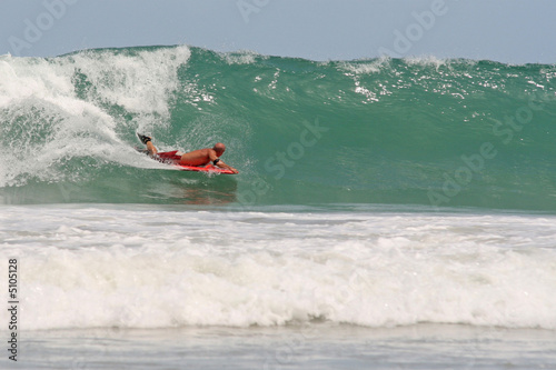 Bodyboarding in Thailand