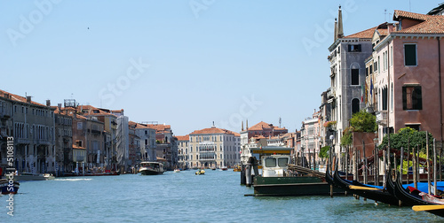 Fotografía View over the grand canal