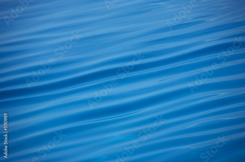 Nice blue water ripples