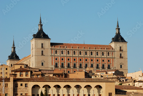 The Alcázar in Toledo, Spain