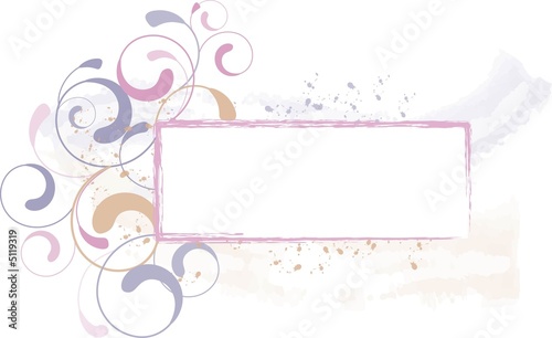 Wallpaper Mural abstract label floral  Torontodigital.ca