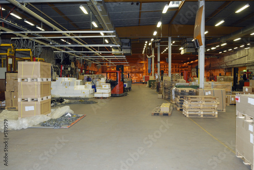 large warehouse interior
