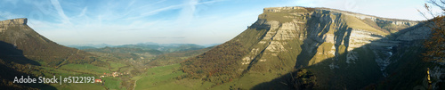 Panpramica de valle de Angulo