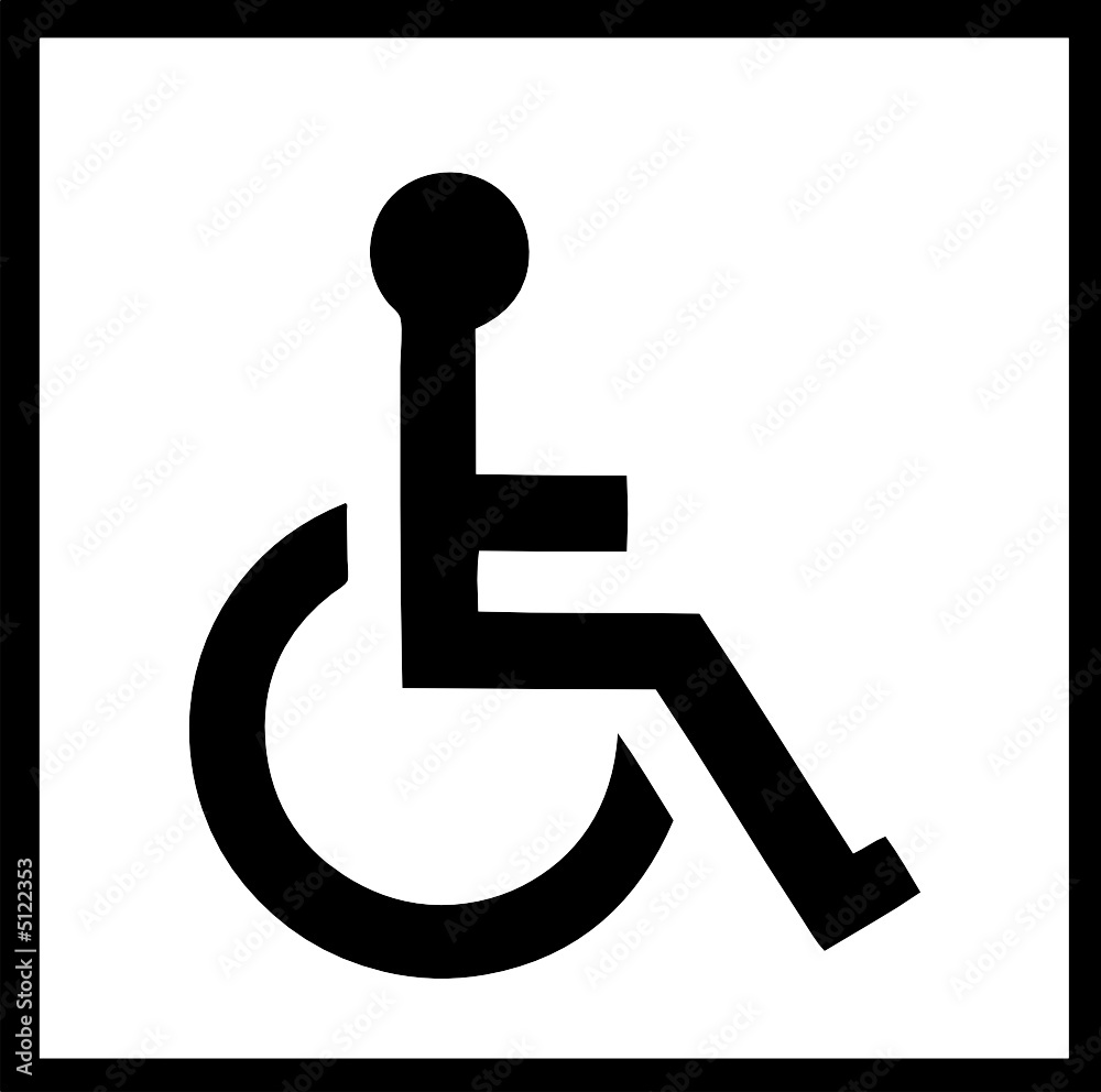 logo handicapé logo handicapé