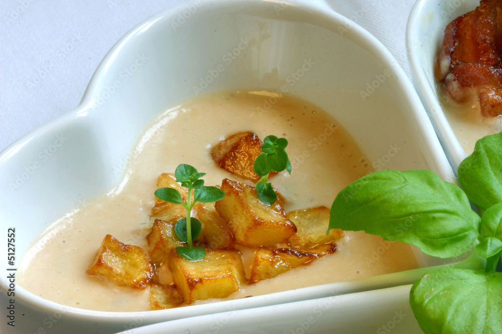 Kartoffelsüppchen
