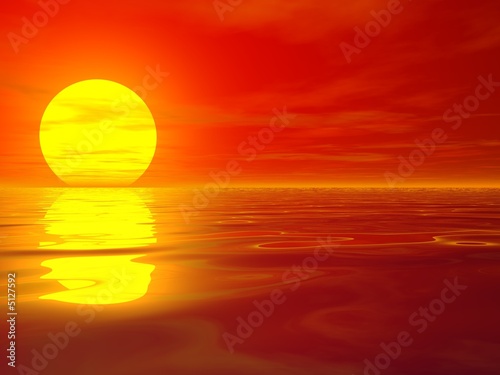 Fototapeta Naklejka Na Ścianę i Meble -  Beautiful sunset