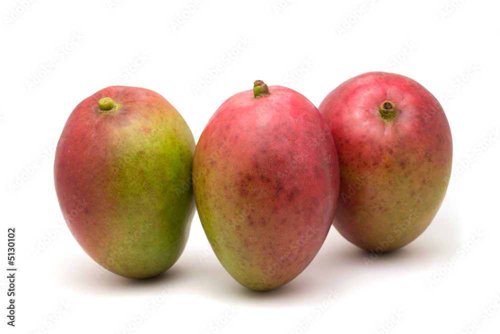 Mango isolated on white Mango isolated on white