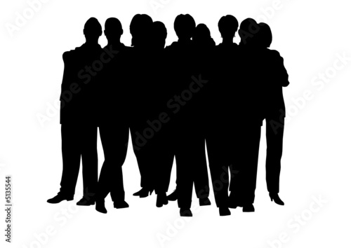 people crowd vector