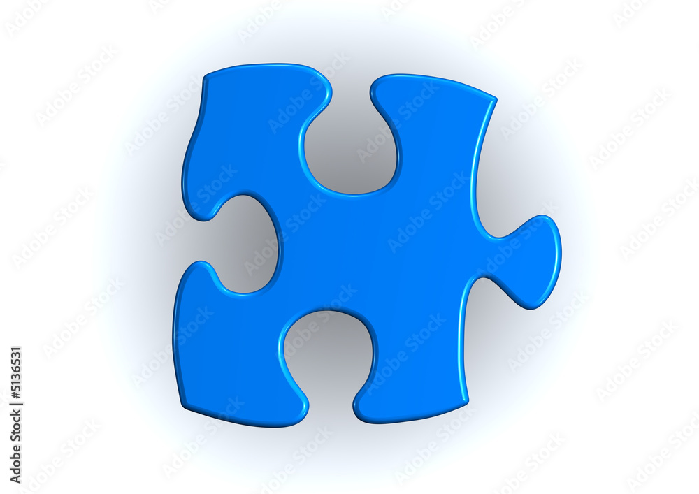 puzzle teil blau puzzle teil blau