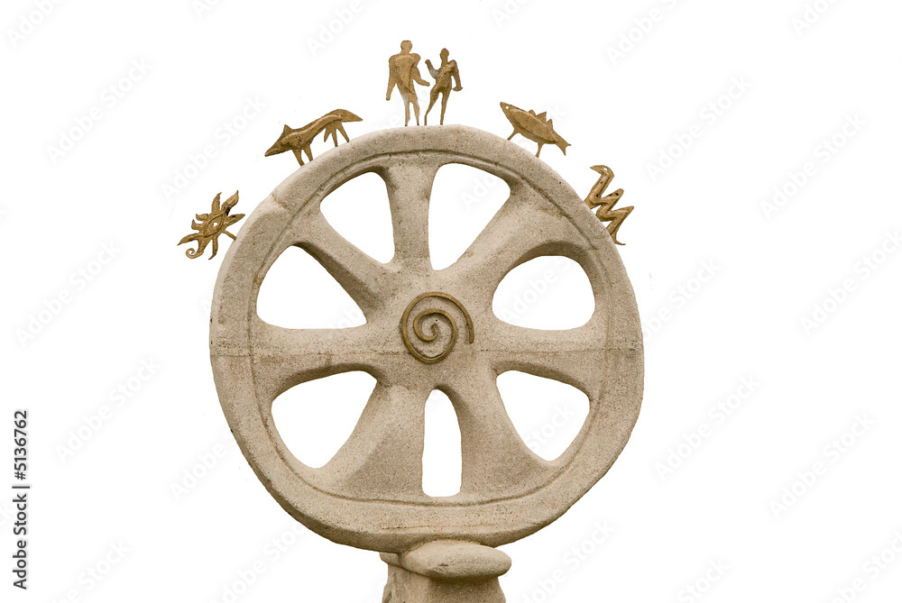 Obraz premium magic wheel