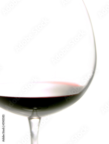 glass of red wine 