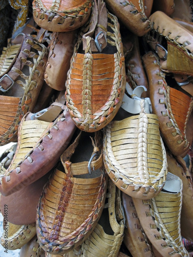 traditional macedonian shoes photo
