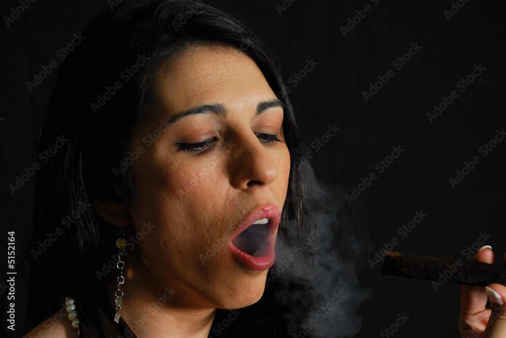 Obraz premium Smoking