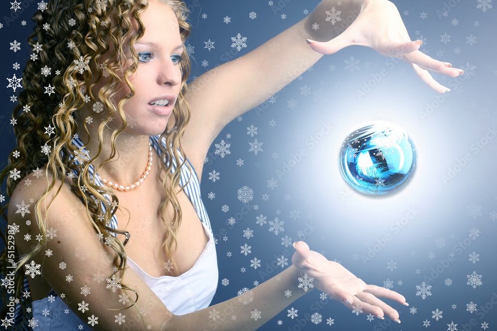 Naklejka premium new year miracle