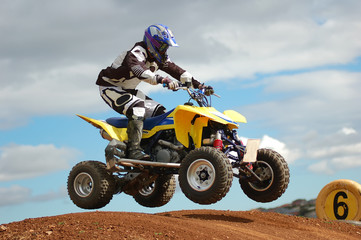 Fototapete Motorsport Quad-Rennen  © CTR Photos