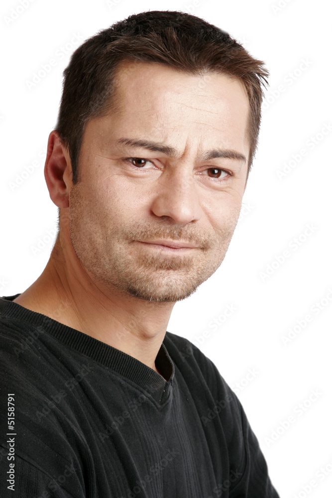 Obraz premium expression face of the actor