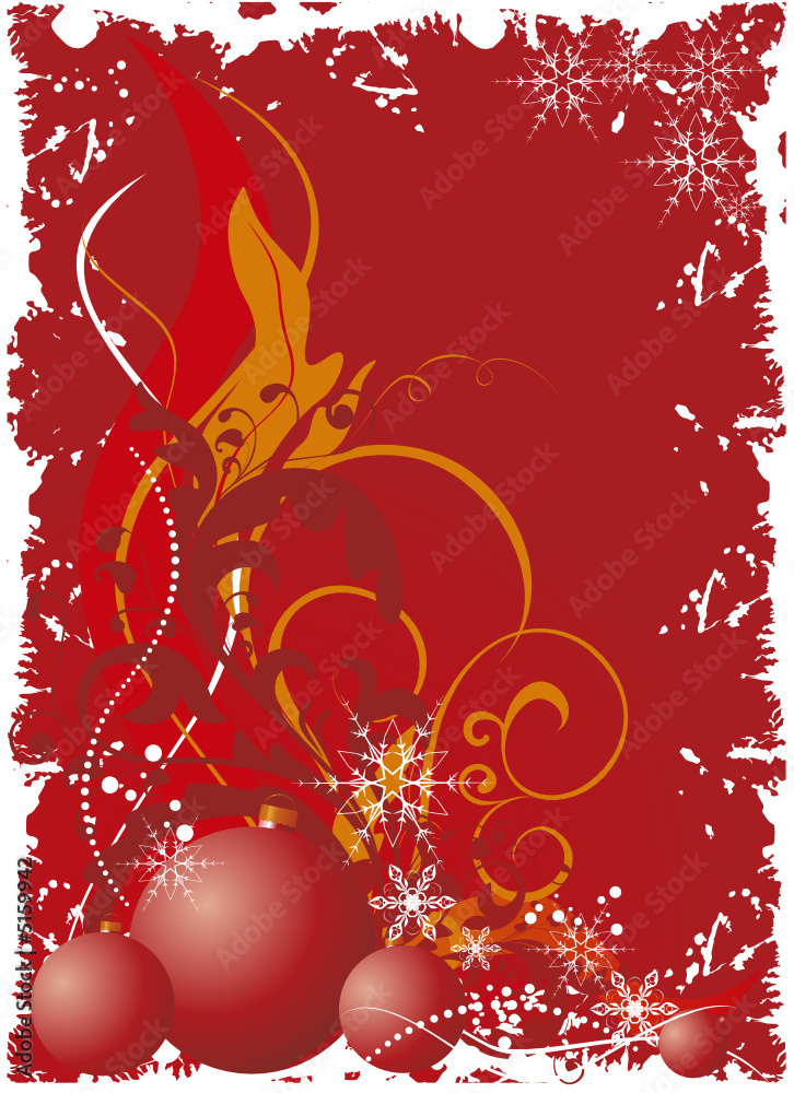 christmas background - vector