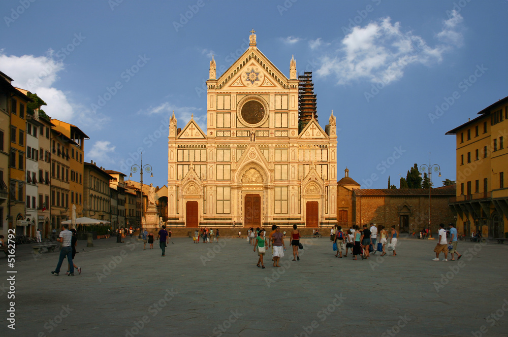 Fototapeta premium Florenz Basilica Santa Croce