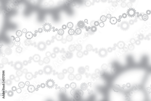 Clockworks flying background