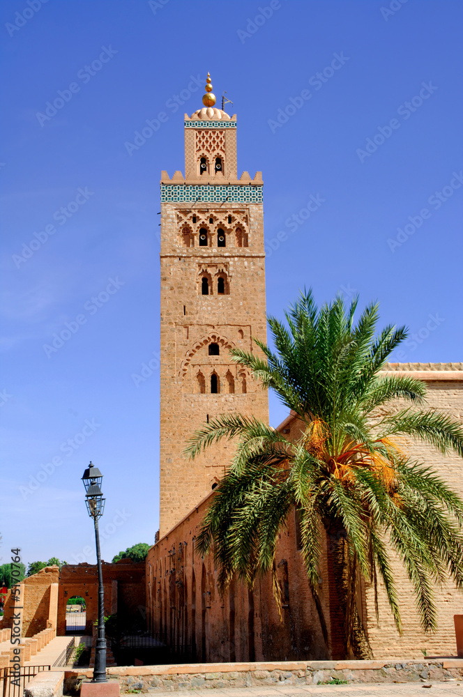 Morocco, Marrakech: the Koutoubia