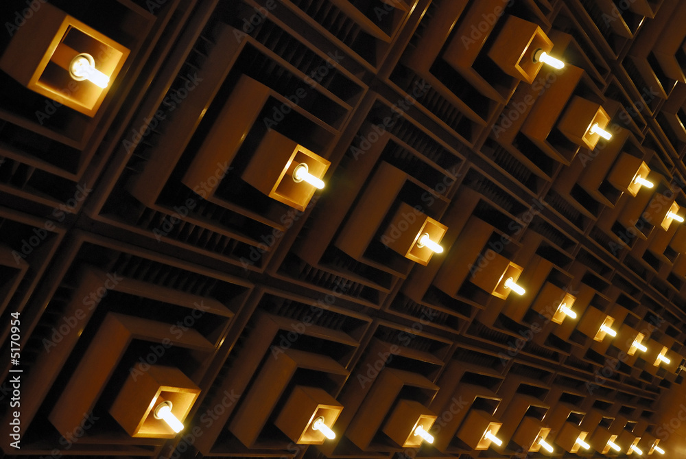 Obraz premium Lights for Meeting Room