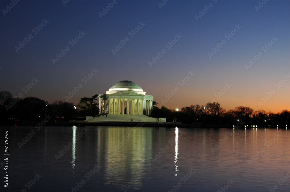 Obraz premium Jefferson Memorial