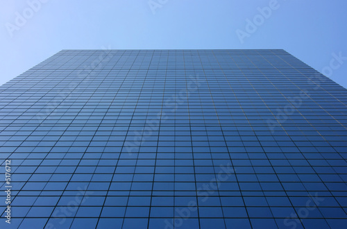 Glass facade perspective