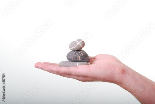 zen rocks balancing