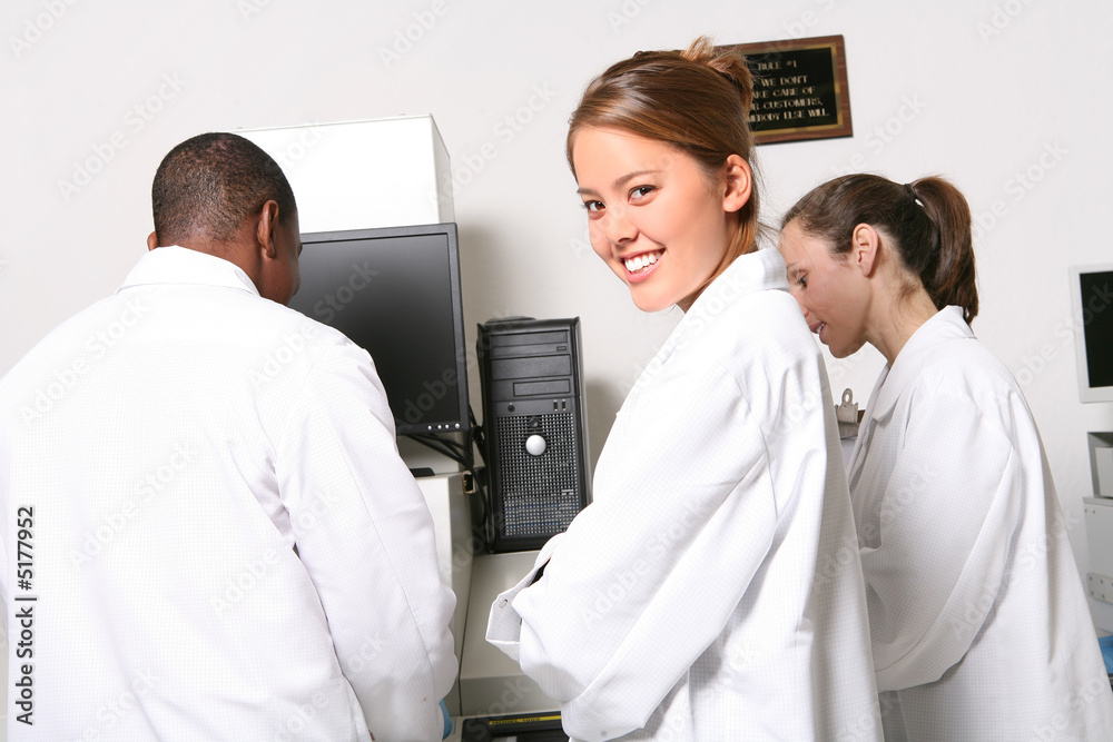 Fototapeta premium Technicians at Work