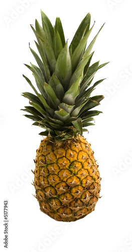 pineapple isolated with white background