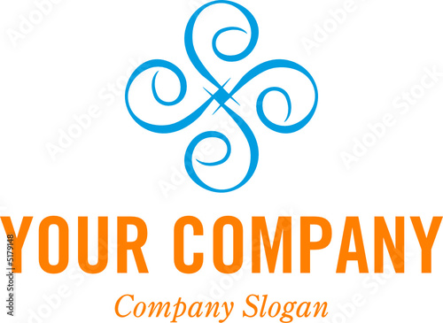 logo mit ornament
