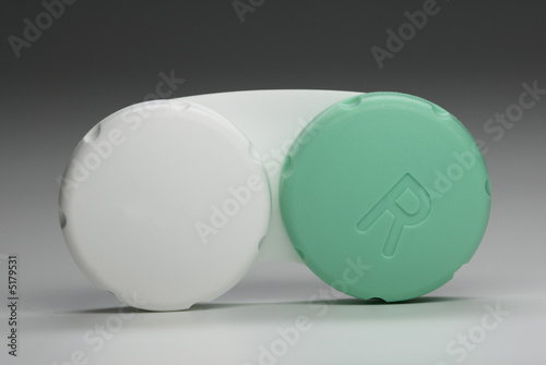 Obraz w ramie Contactlens container
