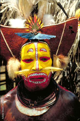Tribu Huli, Vallée de Tari / Papouasie Nouvelle Guinea