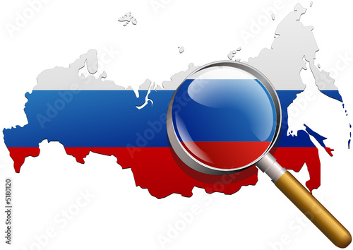 Etude de la Russie (Drapeau)