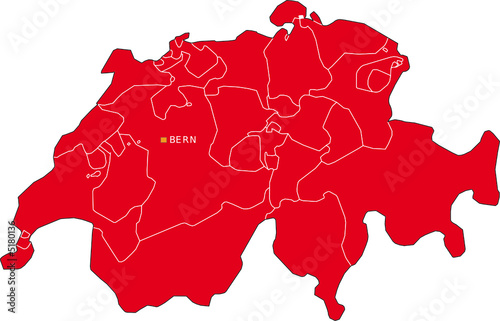 La Suisse et ses cantons