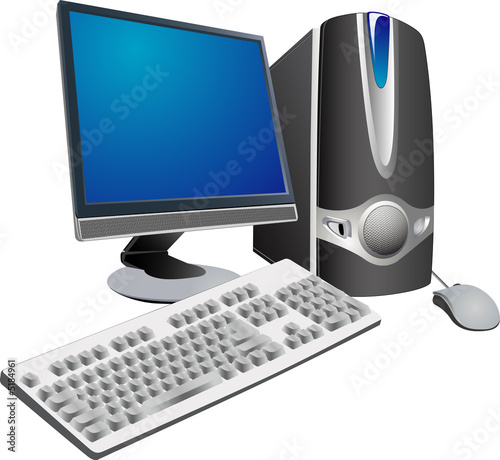 monitor, keyboard, mouse is...