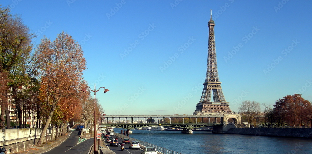 Fototapeta premium eiffel