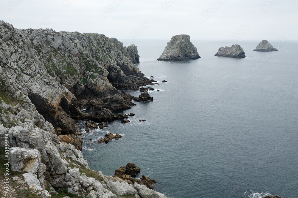 Fototapeta premium Pointe de Pen-Hir , Camaret en Bretagne