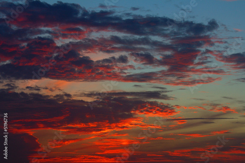 Tropischer Sonnenuntergang