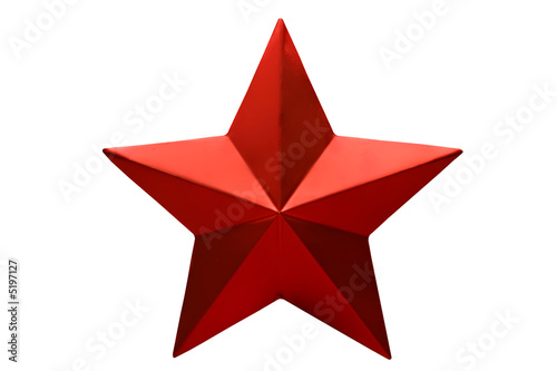Isolated Red Star