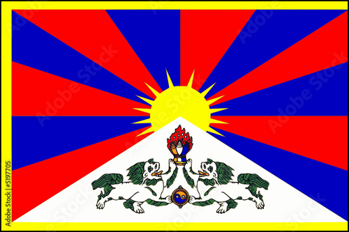 Drapeau du Tibet