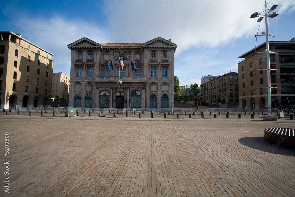 Fototapeta premium marseille hotel de ville