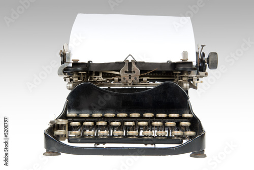 Antique Retro Typewriter