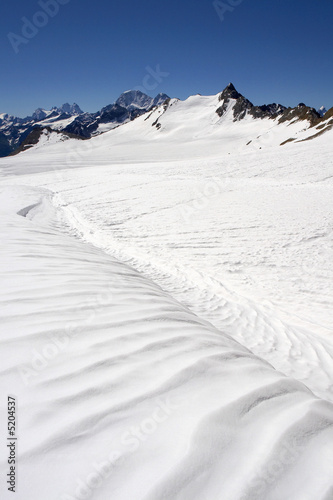 Ice field near Elbrus photo