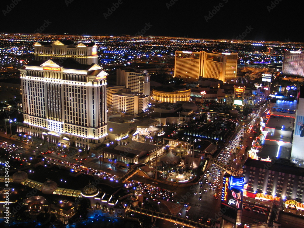 Fototapeta premium Las Vegas w nocy
